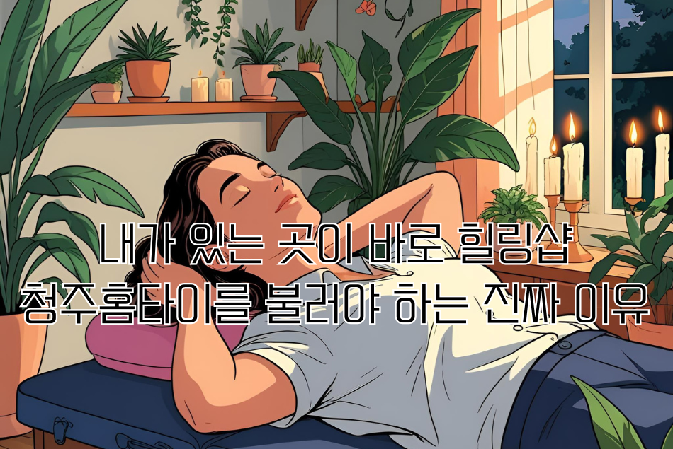 내가 있는 곳이 바로 힐링샵 청주홈타이를 불러야 하는 진짜 이유
